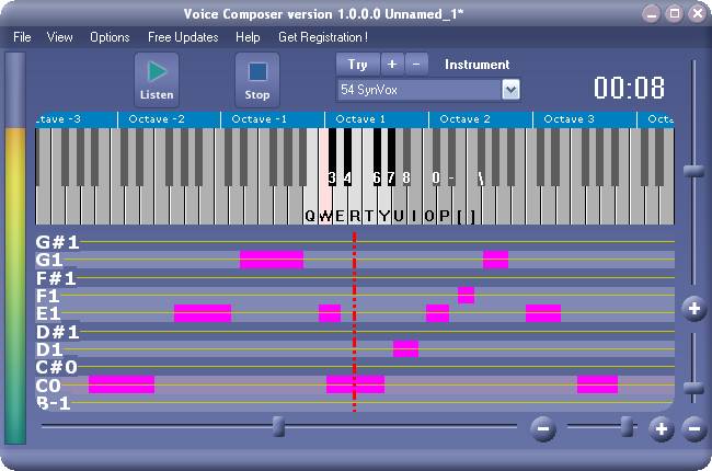 Windows 7 Xitona Voice Composer 1.0.1.4 full